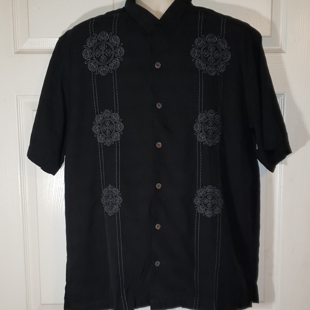 Tommy bahama Mens large button Hawaiian shirt